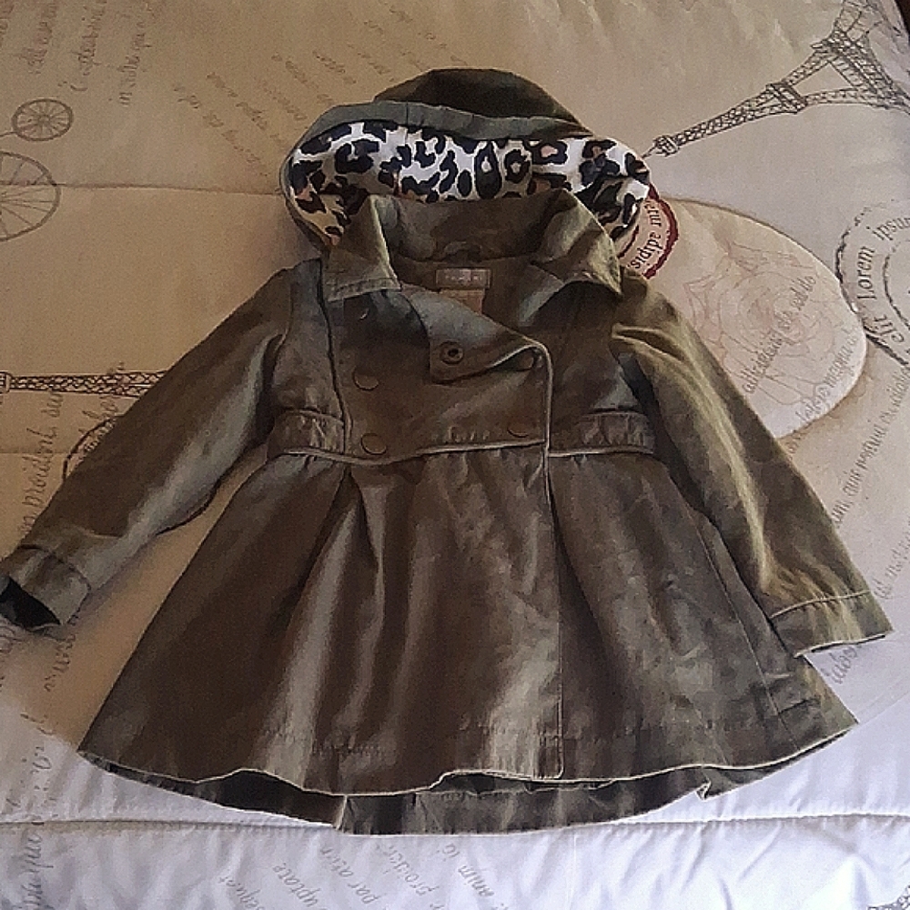 Kids Olive Green Jacket